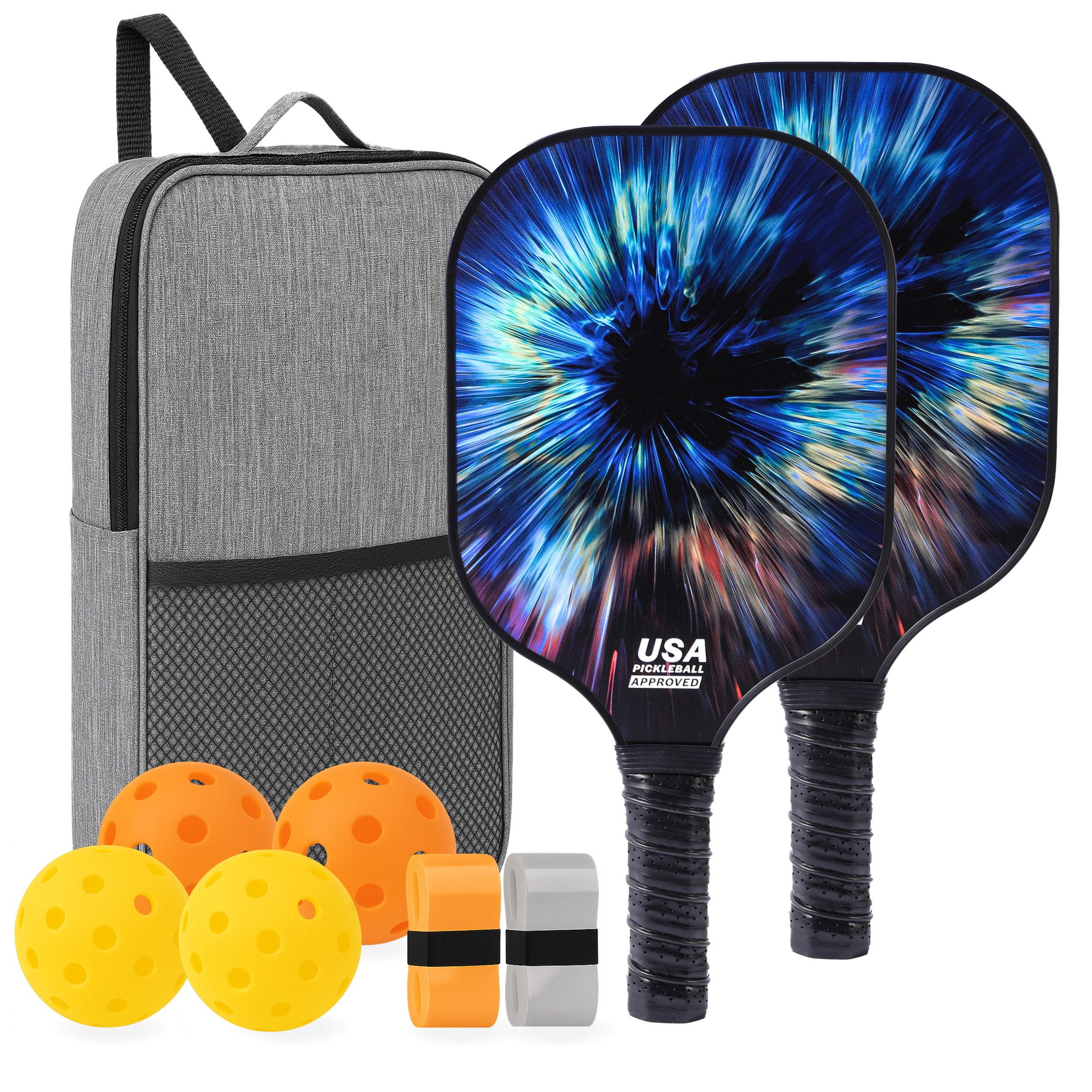 Premium Carbon Fiber Pickleball Paddle Set