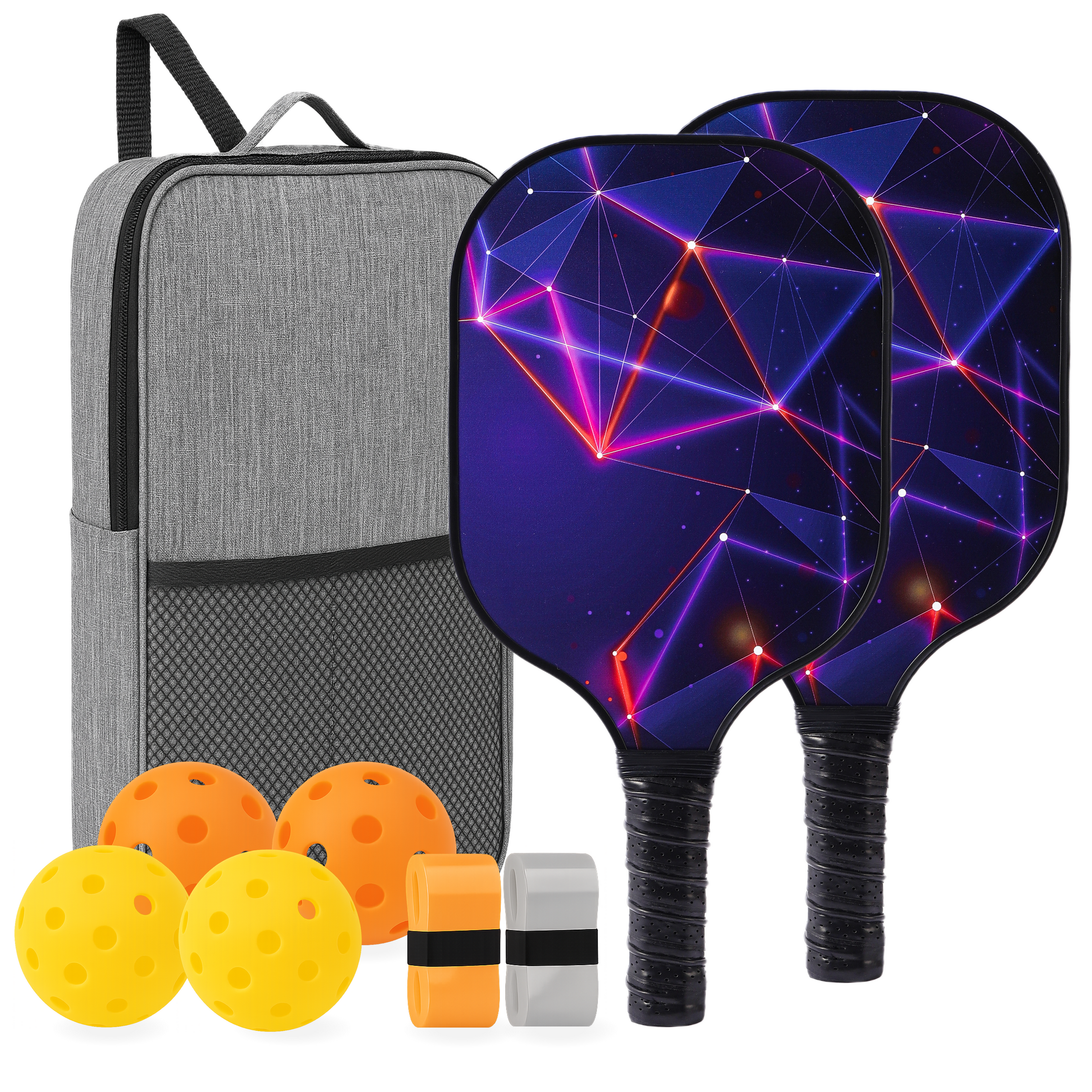 Energy Carbon Fiber Pickleball Paddle Set