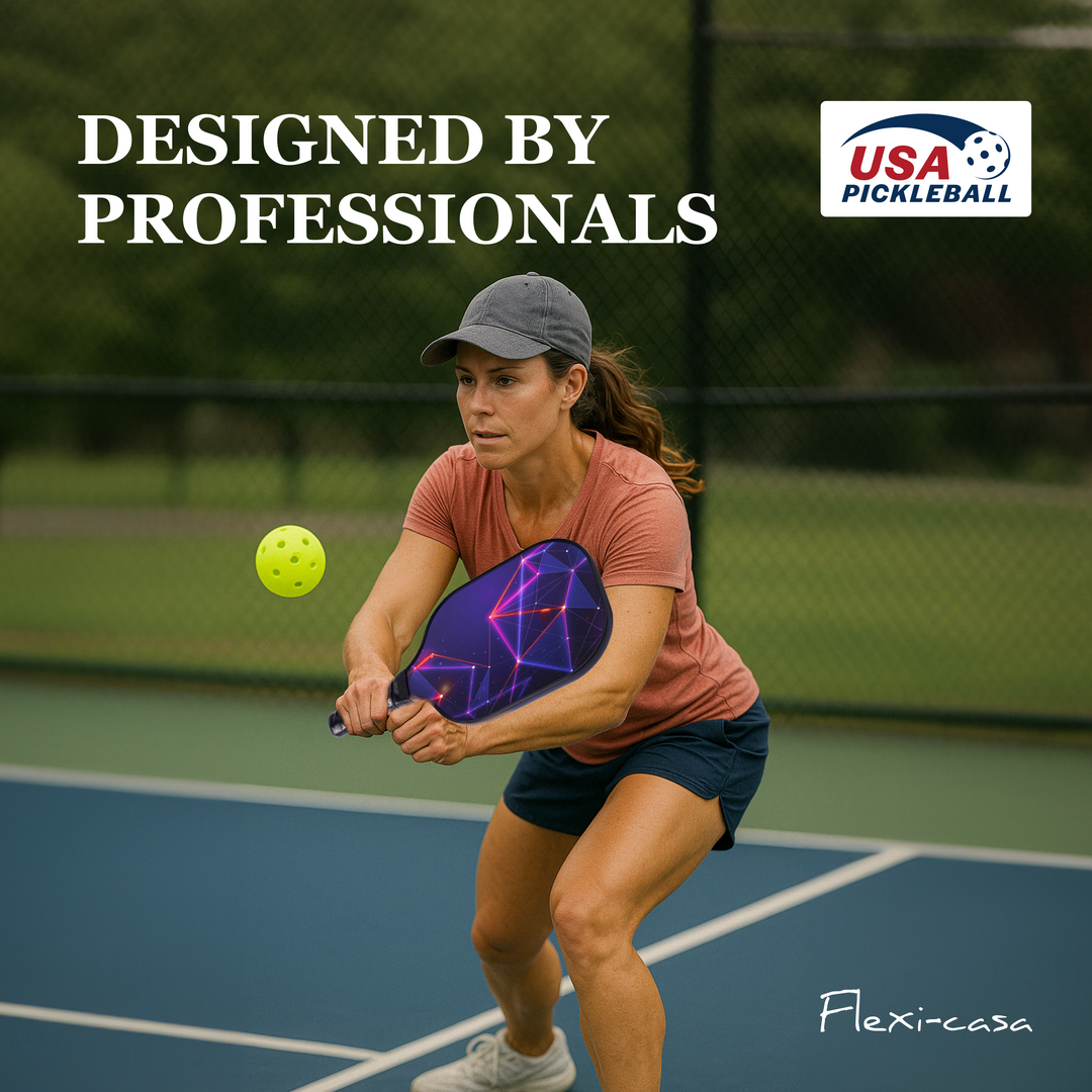 Energy Carbon Fiber Pickleball Paddle Set – USAPA Approved for Speed & Agility | Normal Carbon Fiber Surface